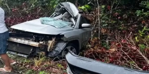 Motorista morre após tentar fazer ultrapassagem na BA-001 em Trancoso